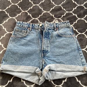 Zara high waisted shorts